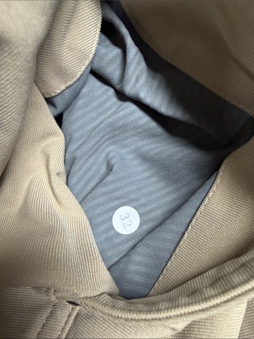 lululemon athletica Beige Stretch Straight-Leg Chinos - Picture 6 of 8